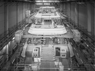 CRN M/Y 145 Project Thunderball, la costruzione si avvia verso la fase finale