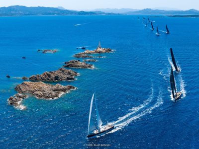Giorgio Armani Superyacht Regatta, apertura da manuale