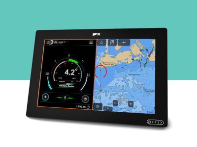 Smartgyro stabilization integration available with Raymarine